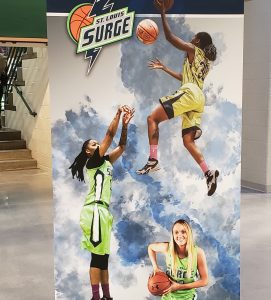 Surge poster with Brittany