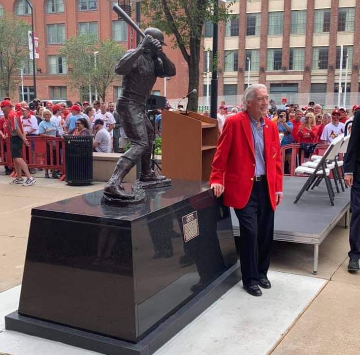CARDINALS AUDIO: Ted Simmons honored with statue; photos, audio July 31,  2021 - News from Rob Rains