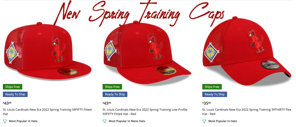 Cardinals Authentics: 2022 Spring Training Team Issued #67 Hat