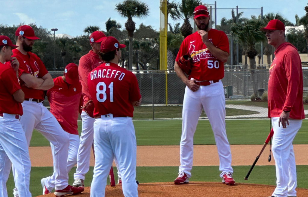 Cardinals pitchers and catchers go through first full workout News from Rob Rains