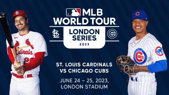 Lids Chicago Cubs vs. St. Louis Cardinals 2023 MLB London Series