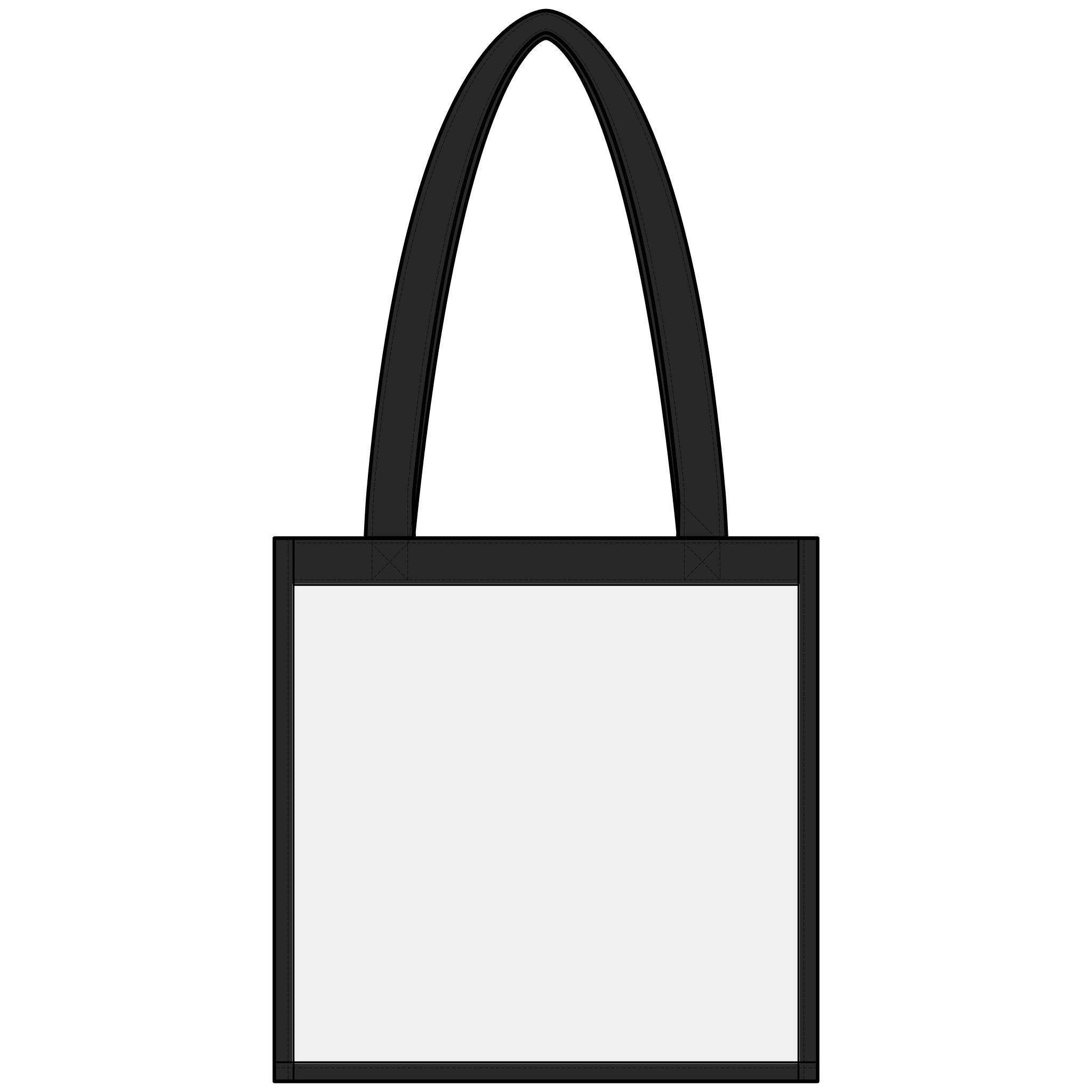 Clear Stadium Tote Bag with Small Logo — Transparent Event & Game Day Tote - Image 2
