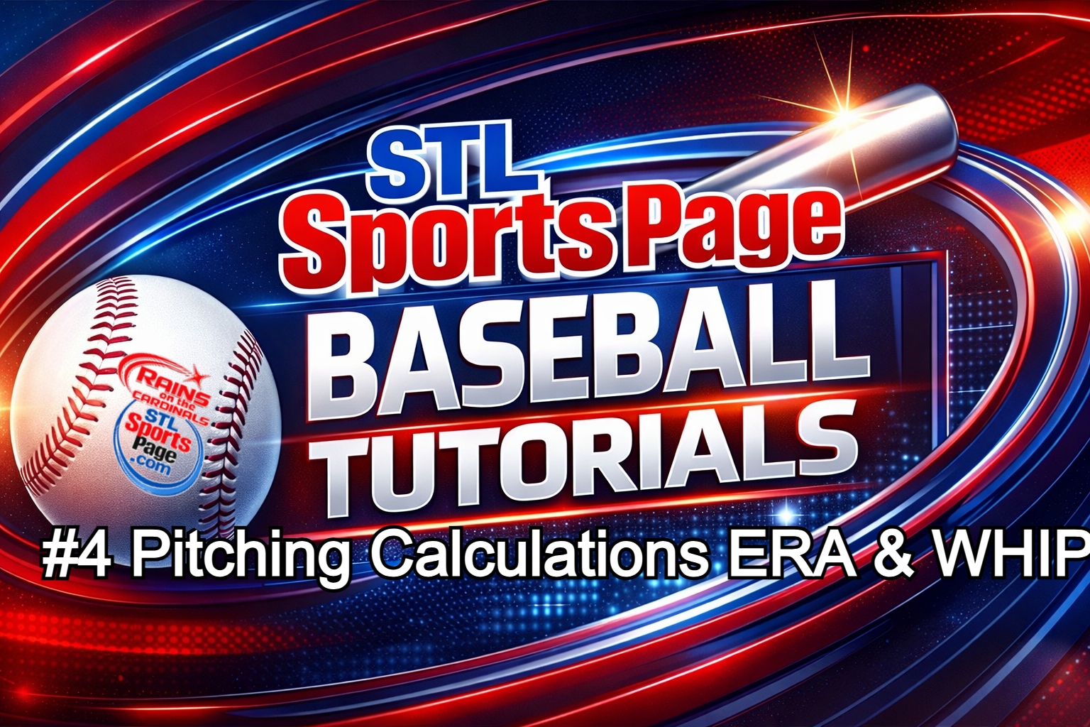Baseball Tutorial #4: Calculating ERA and WHIP - News from Rob Rains ...