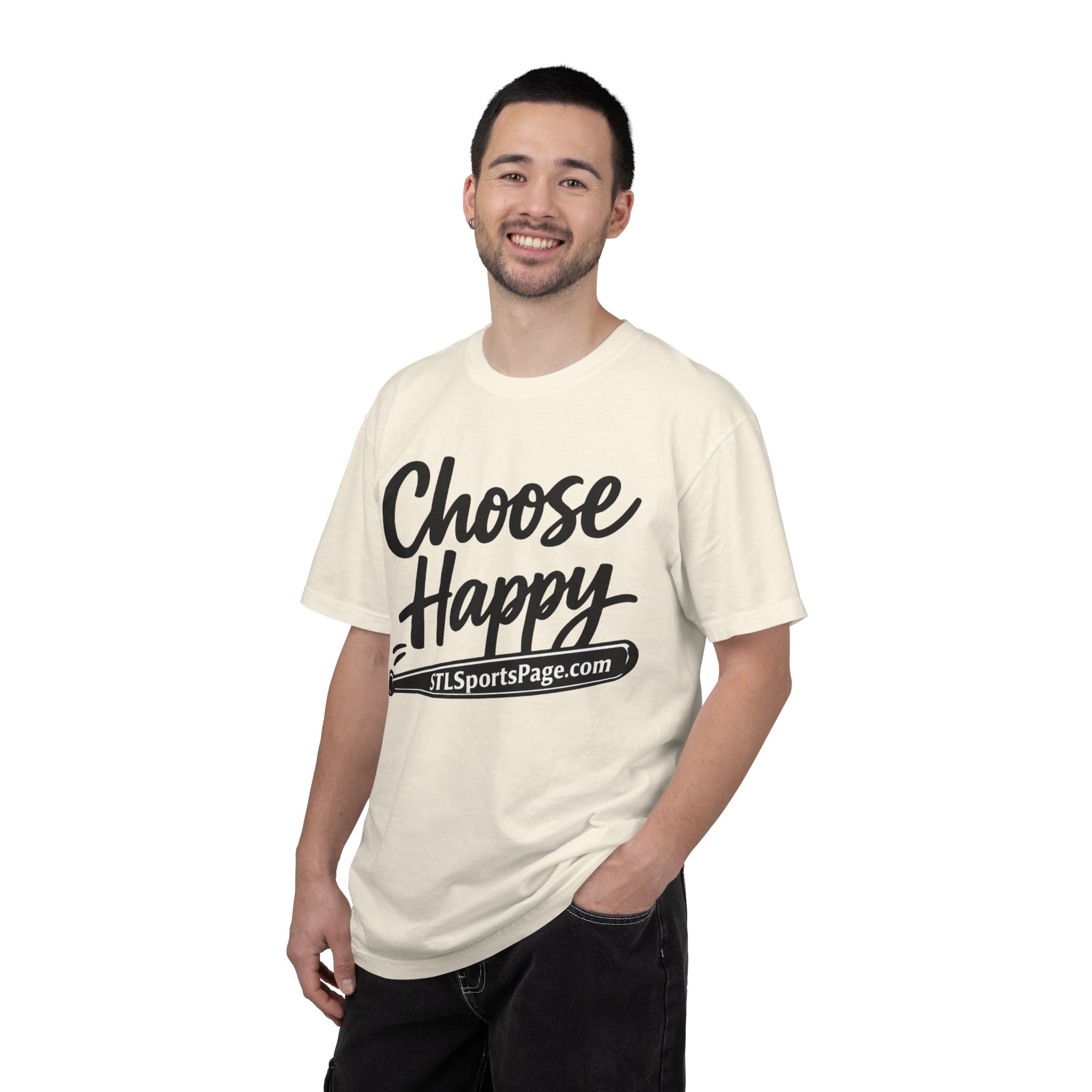 Choose Happy T-Shirt — Positive Message with STLSportsPage.com - Image 16