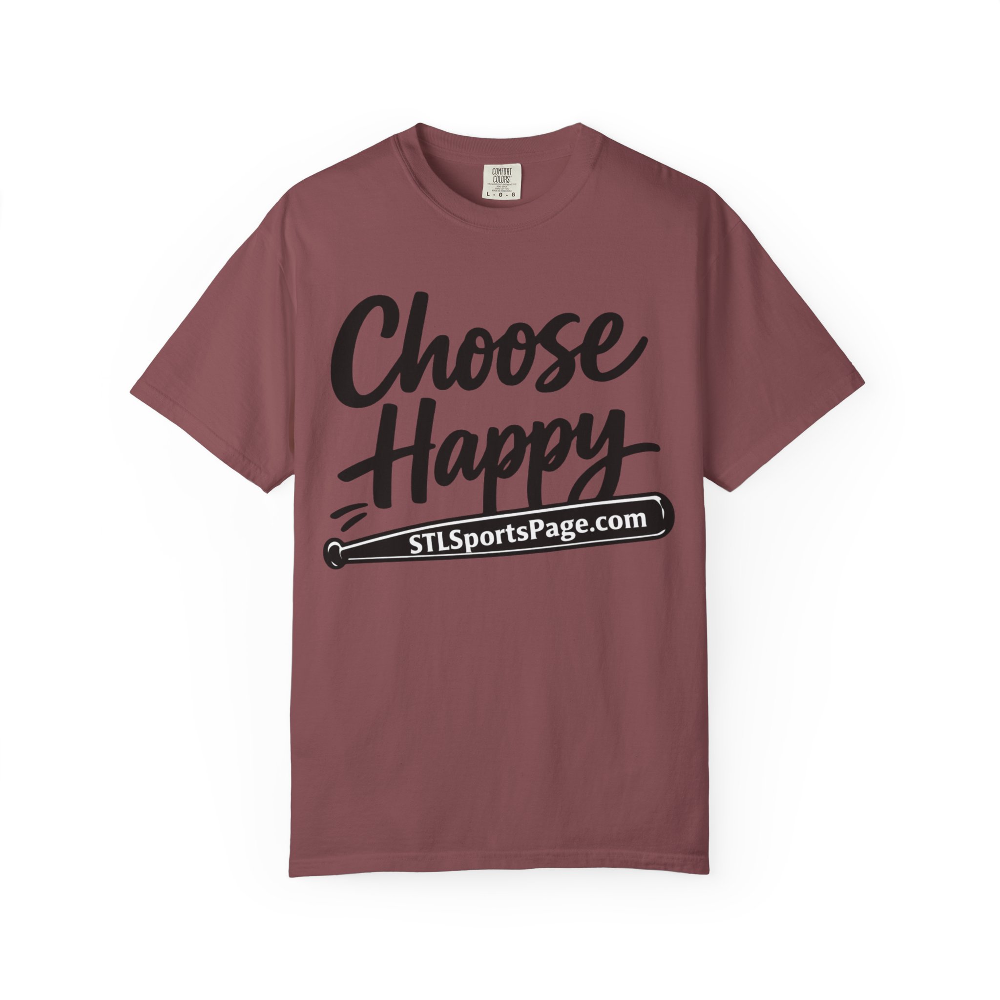 Choose Happy T-Shirt — Positive Message with STLSportsPage.com - Image 9