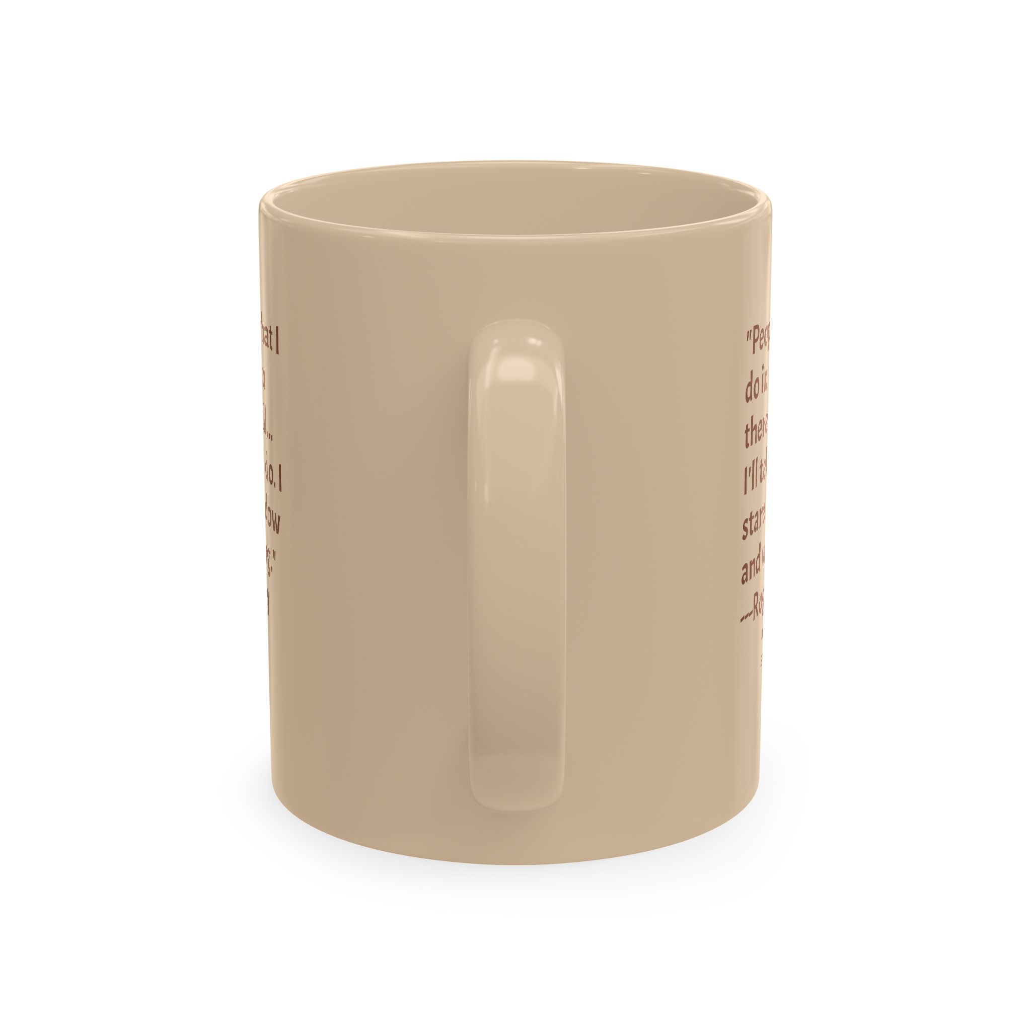 Rogers Hornsby Baseball Quote Ceramic Mug - Image 3