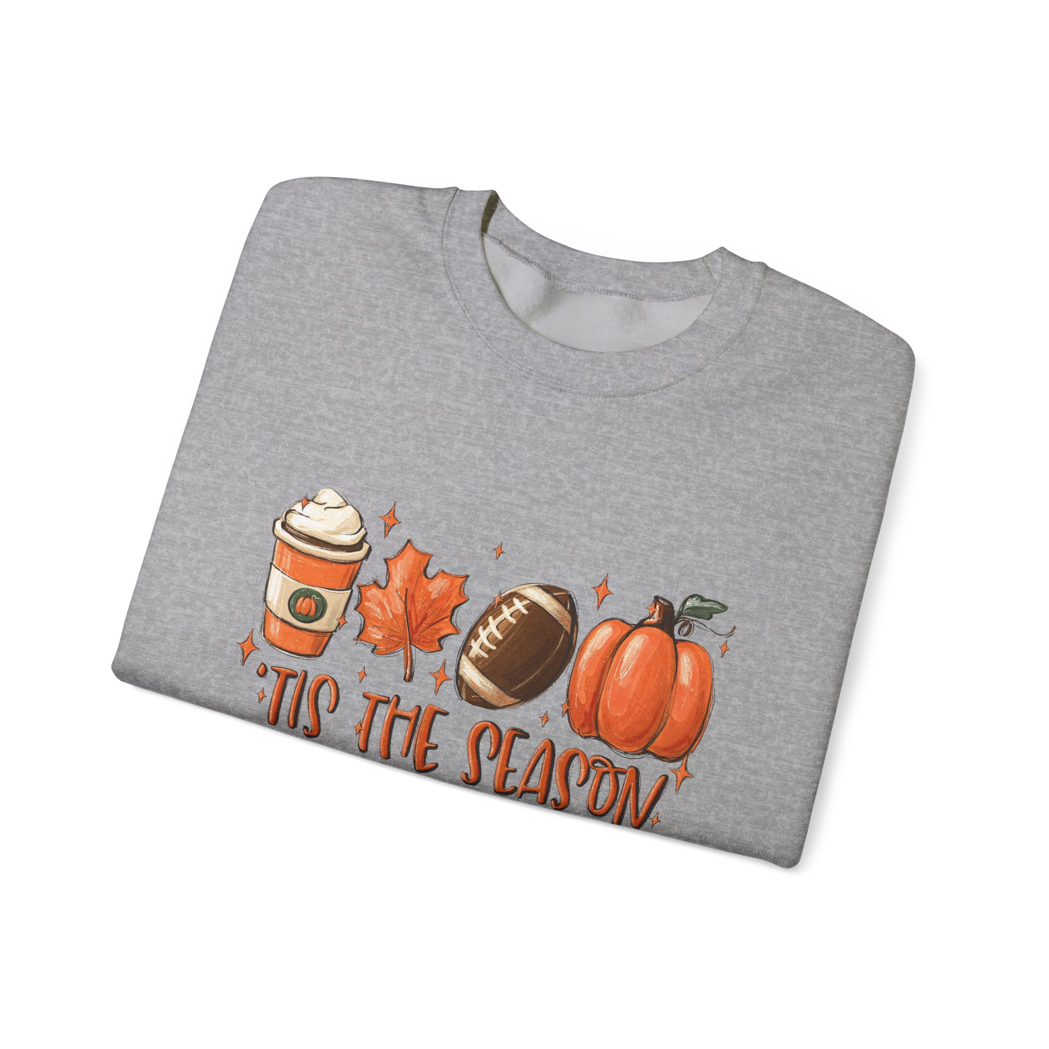 Fall "Tis The Season" Sweatshirt-Unisex Heavy Blend™ Crewneck - Image 7