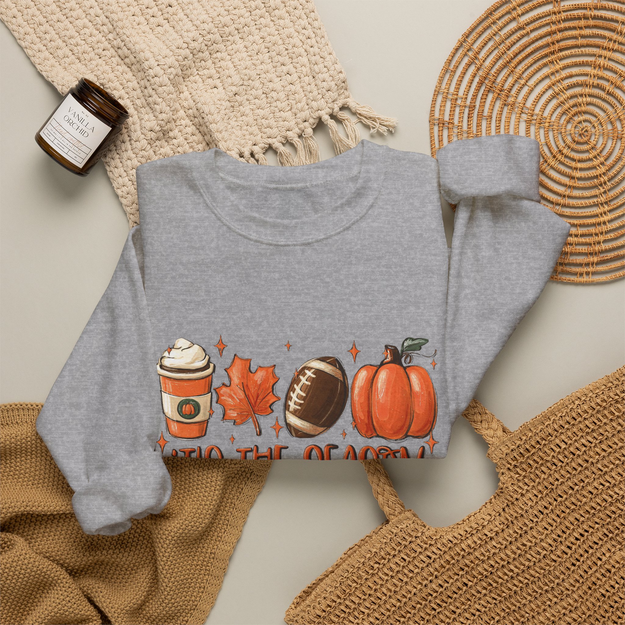 Fall "Tis The Season" Sweatshirt-Unisex Heavy Blend™ Crewneck - Image 8