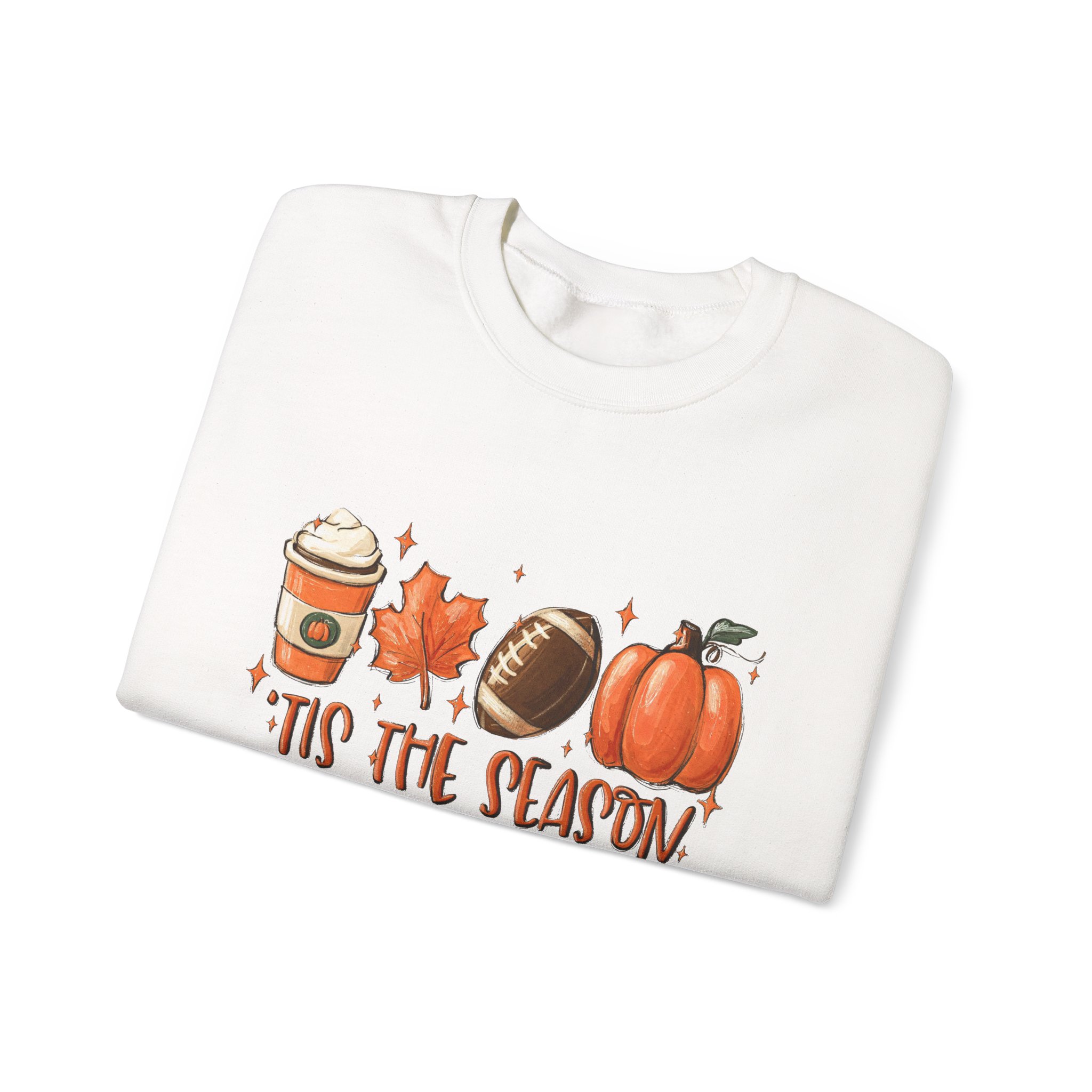 Fall "Tis The Season" Sweatshirt-Unisex Heavy Blend™ Crewneck - Image 3