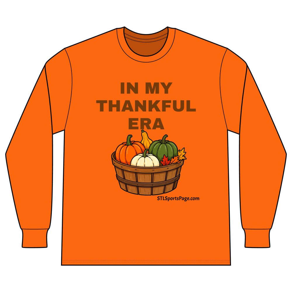 "In My Thankful Era" Unisex Cotton Long Sleeve T-Shirt